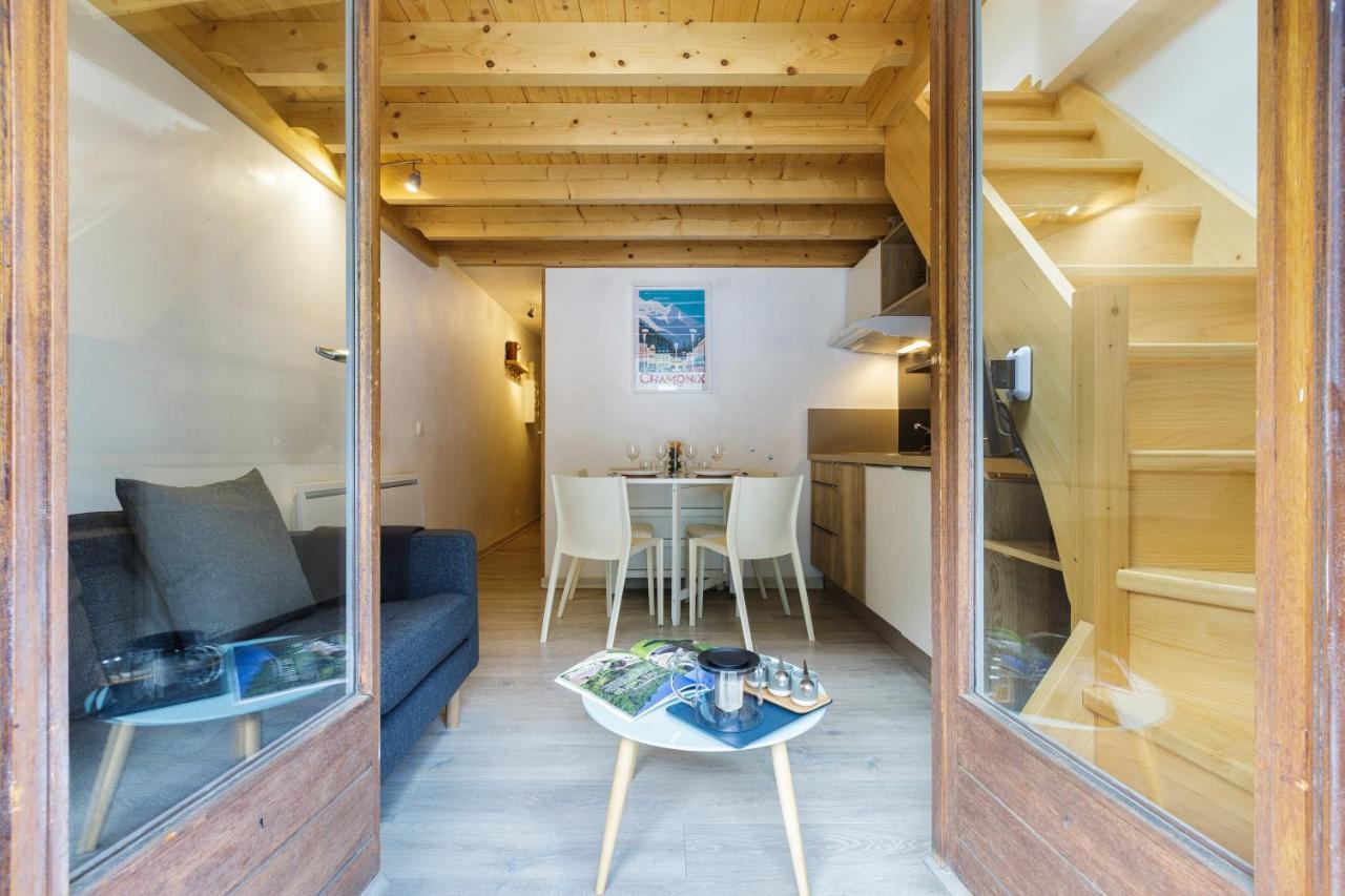 Central Duplex Apartment - Blanc Neige - Happy Rentals Σαμονί Εξωτερικό φωτογραφία